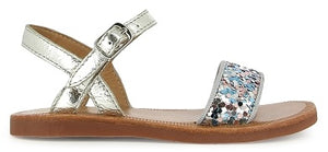 Pom D'Api Sandaal - Pom D'api Kinderschoenen - Blauw | Plagette Buckle Tao Lamgli