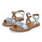 Pom D'Api Sandaal - Pom D'api Kinderschoenen - Blauw | Plagette Buckle Tao Lamgli