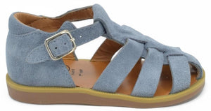 Pom D'Api Sandaal - Pom D'api Kinderschoenen - Blauw | Poppy Daddy