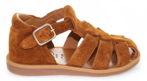 Pom D'Api Sandaal - Pom D'api Kinderschoenen - Cognac | Poppy Daddy