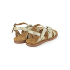 Pom D'api Sandaal - Pom D'api Kinderschoenen - Goud | Plagette Air Crossy Flower