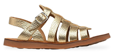Pom D'api Sandaal - Pom D'api Kinderschoenen - Goud | Plagette Air Pur Strap