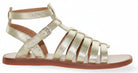 Pom D'Api Sandaal - Pom D'api Kinderschoenen - Goud | Plagette Gladiator Platine