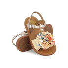 Pom D'Api Sandaal - Pom D'api Kinderschoenen - Goud | Plagette Pompom Laminato