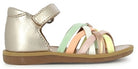 Pom D'Api Sandaal - Pom D'api Kinderschoenen - Goud | Poppy Lux Laminato