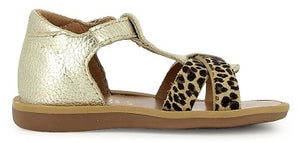 Pom D'Api Sandaal - Pom D'api Kinderschoenen - Goud | Poppy Xexe