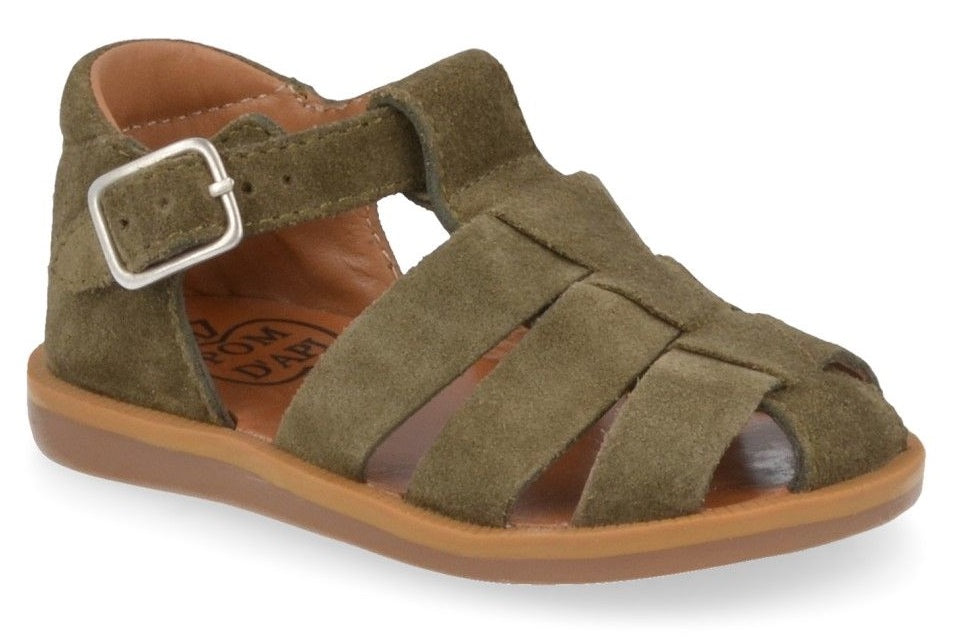 Pom D'Api Sandaal - Pom D'api Kinderschoenen - Groen | Poppy Daddy
