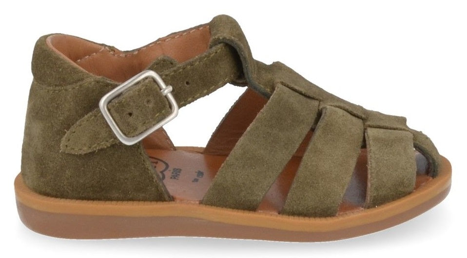 Pom D'Api Sandaal - Pom D'api Kinderschoenen - Groen | Poppy Daddy