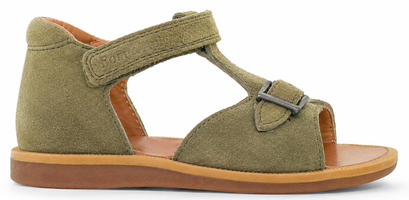 Pom D'Api Sandaal - Pom D'api Kinderschoenen - Groen | Poppy Easy