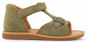 Pom D'Api Sandaal - Pom D'api Kinderschoenen - Groen | Poppy Easy
