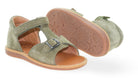 Pom D'Api Sandaal - Pom D'api Kinderschoenen - Groen | Poppy Easy