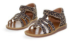Pom D'Api Sandaal - Pom D'api Kinderschoenen - Luipaard | Poppy Strap