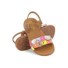 Pom D'Api Sandaal - Pom D'api Kinderschoenen - Multi | Plagette Multi Flo