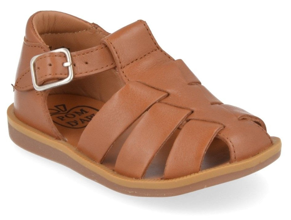 Pom D'Api Sandaal - Pom D'api Kinderschoenen - Naturel | Poppy Daddy