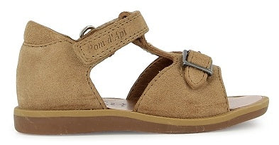 Pom D'Api Sandaal - Pom D'api Kinderschoenen - Naturel | Poppy Easy