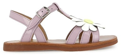 Pom D'Api Sandaal - Pom D'api Kinderschoenen - Paars | Plagette Big Flo