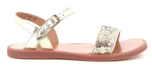 Pom D'Api Sandaal - Pom D'api Kinderschoenen - Roze | Plagette Buckle Tao Lamgli