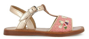 Pom D'Api Sandaal - Pom D'api Kinderschoenen - Roze | Plagette Rapha Brod  Cuivre