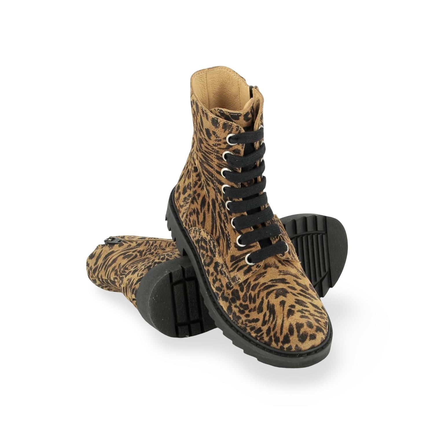 Pom D'api Veterboot - Pom D'api Kinderschoenen - Luipaard | Sid Ranger Savana