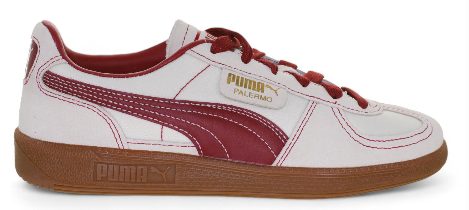 Puma Sneaker Limited Edition - Puma Kinderschoenen | Palermo OG White-Intense Red