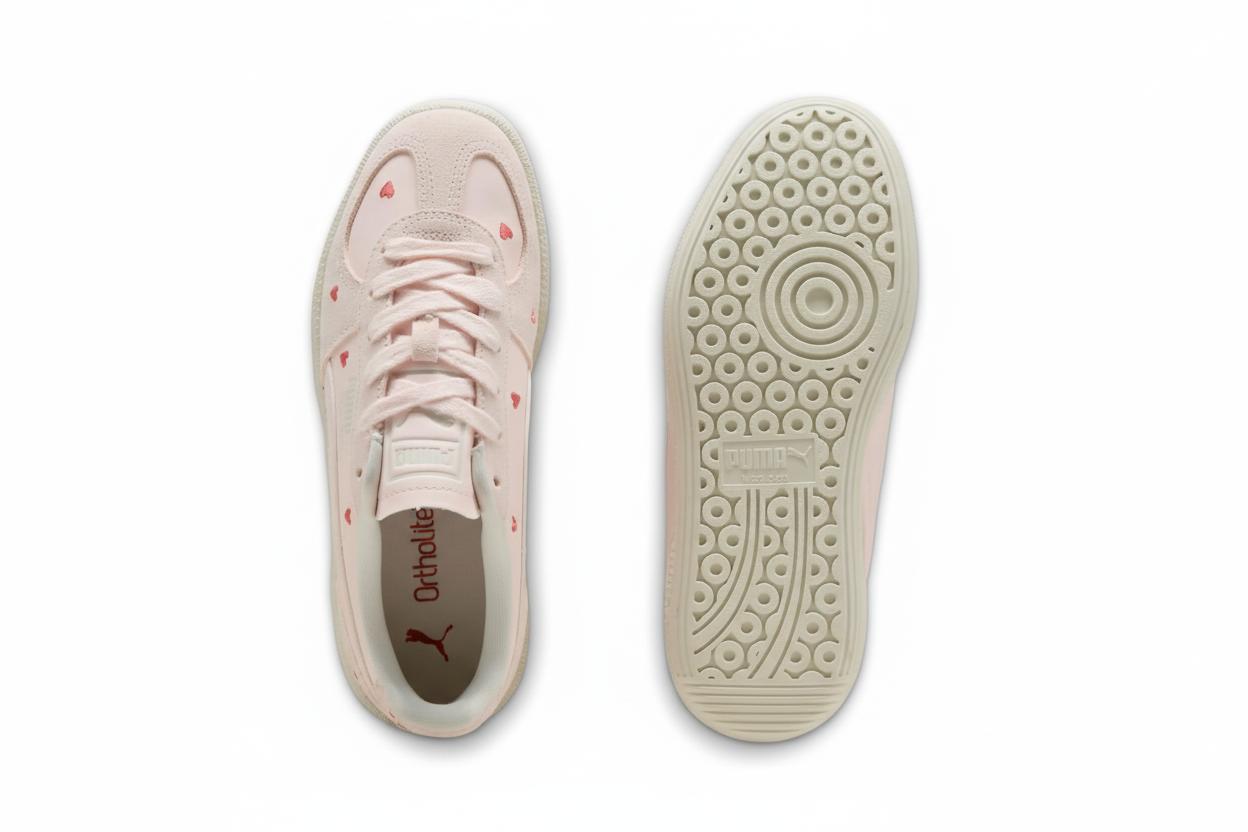 Puma Sneaker - Puma Kinderschoenen - Wit | Palermo Amor PS Jasmine Flower