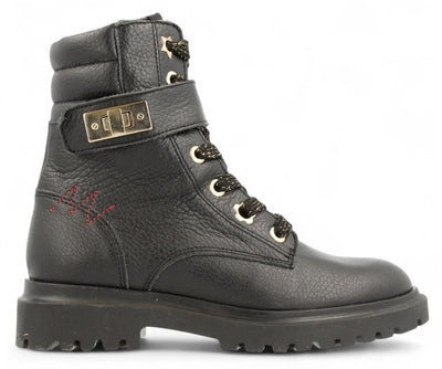 Red Rag Veterboot - Red Rag Kinderschoenen - Zwart | 11278 Nappa