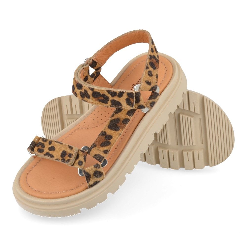 Romagnoli Sandaal - Romagnoli Kinderschoenen - Luipaard | 6906R