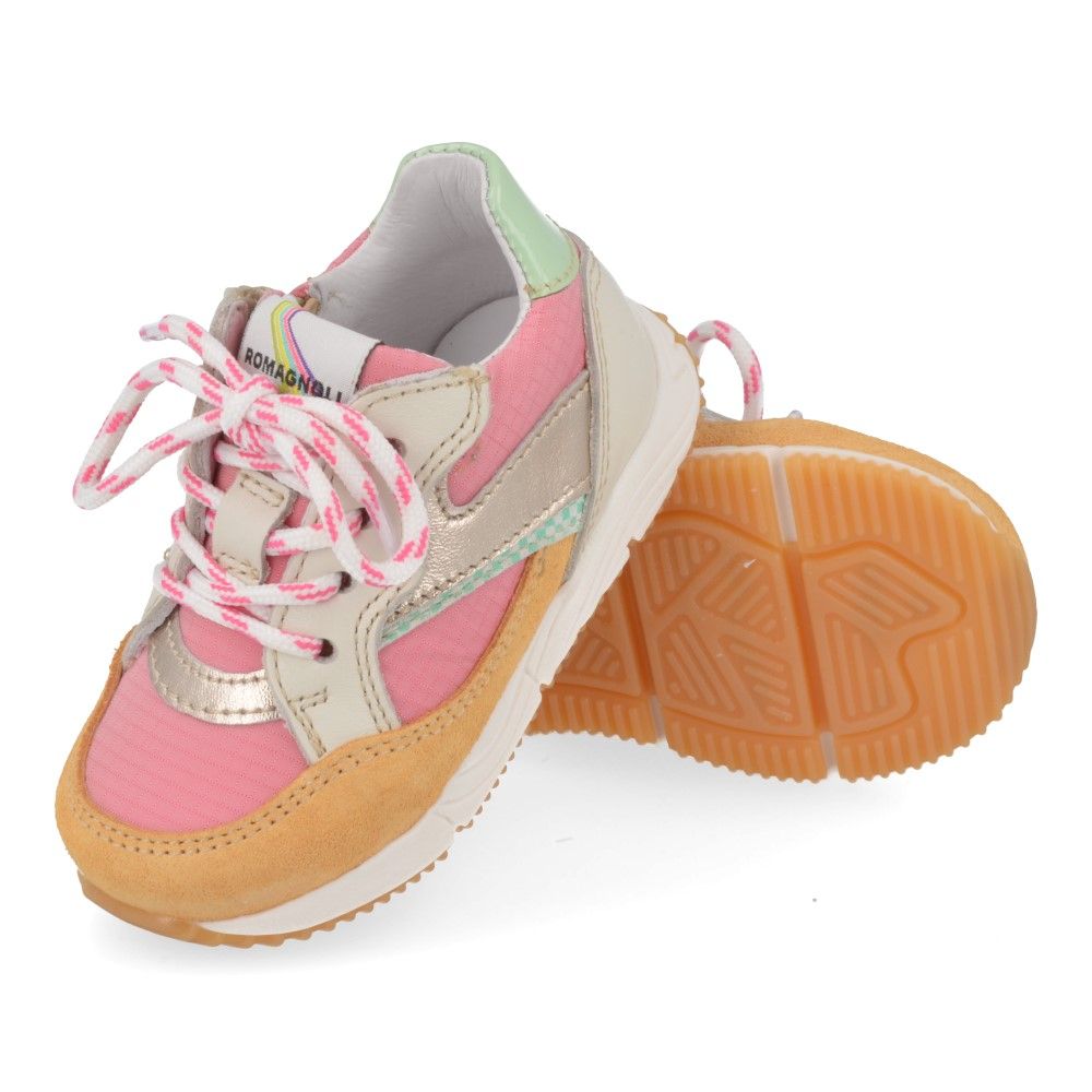 Romagnoli Sneaker - Romagnoli Kinderschoenen - Beige | 8161R017