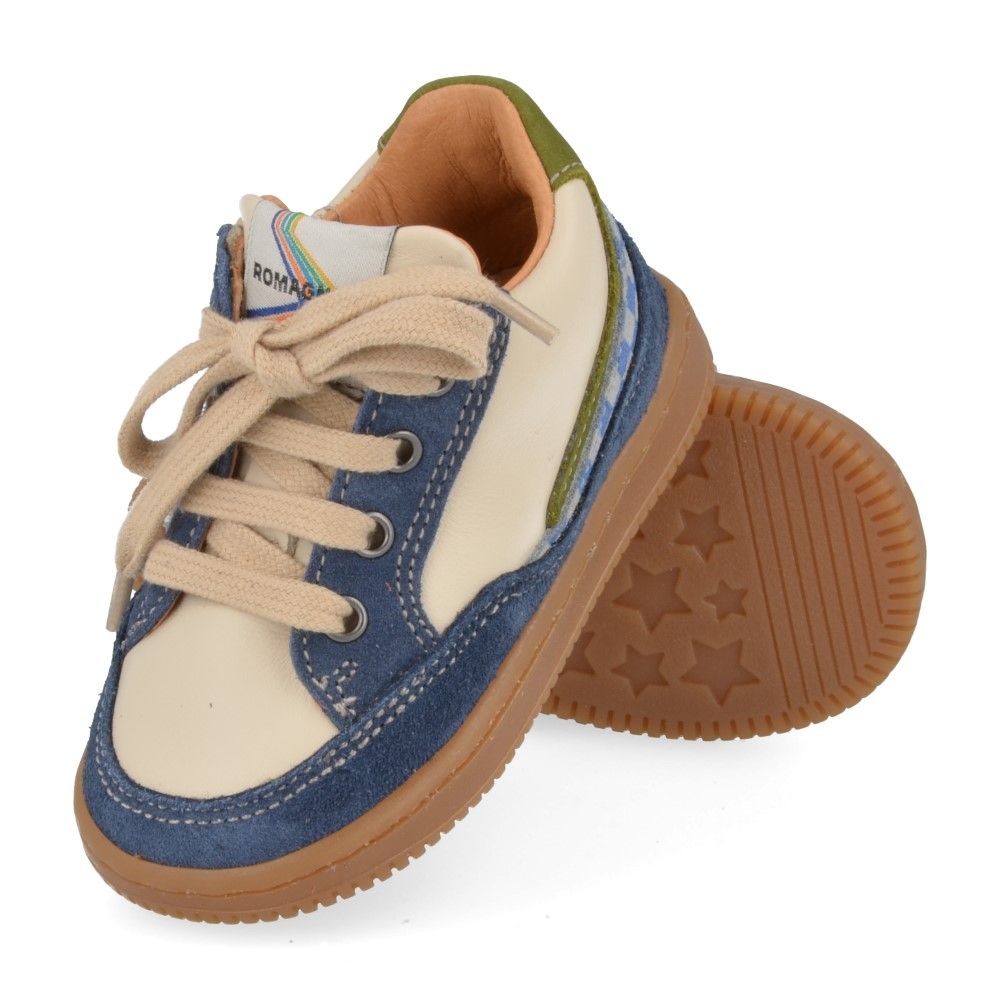 Romagnoli Sneaker - Romagnoli Children's Shoes - Blue | 7050R163