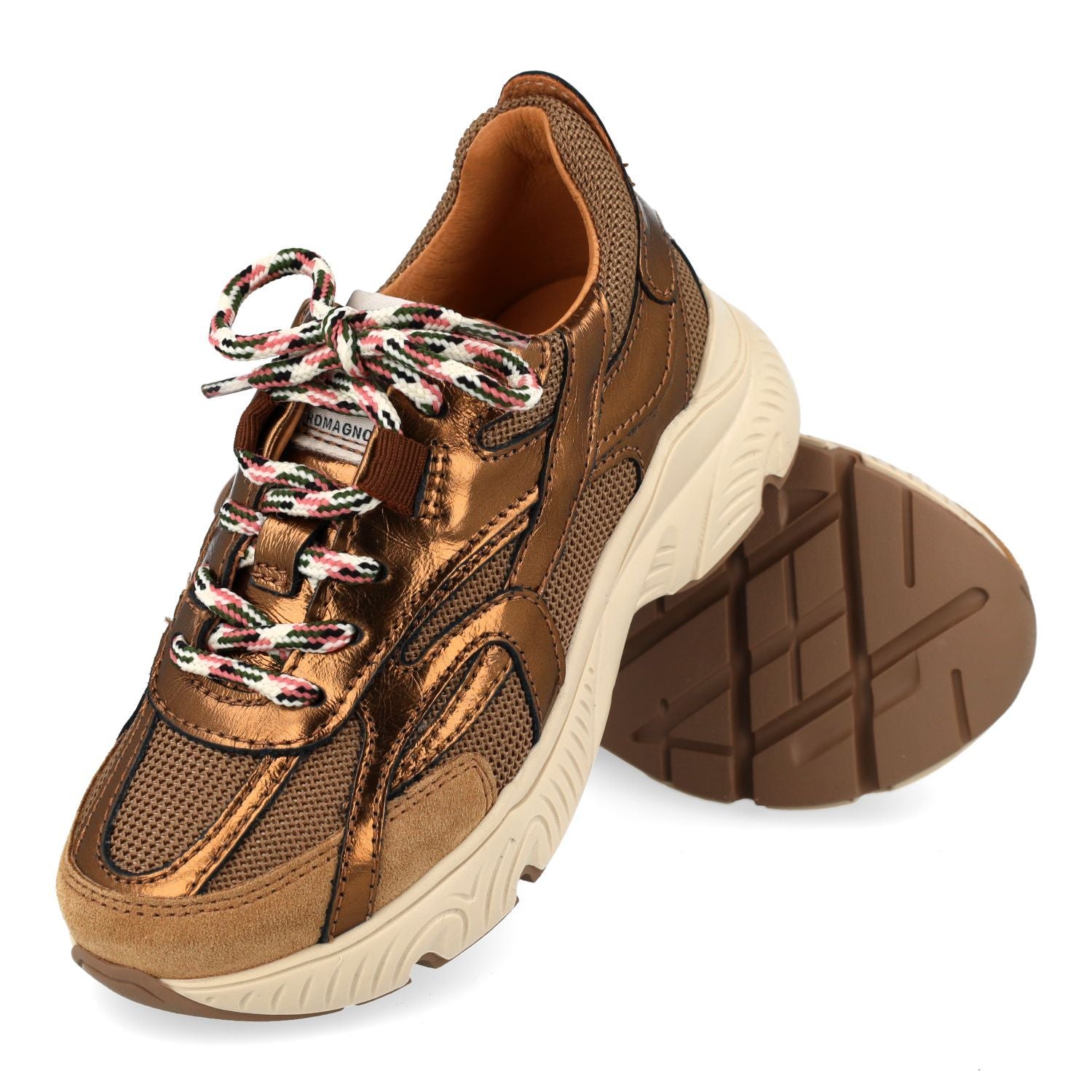 Romagnoli Sneaker - Romagnoli Kinderschoenen - Brons | 9805R310