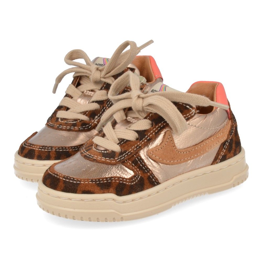 Romagnoli Sneaker - Romagnoli Kinderschoenen - Bruin | 7162R087