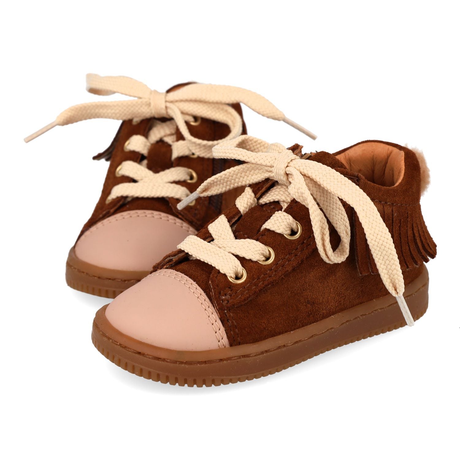 Romagnoli Sneaker - Romagnoli Kinderschoenen - Cognac | 9027R038