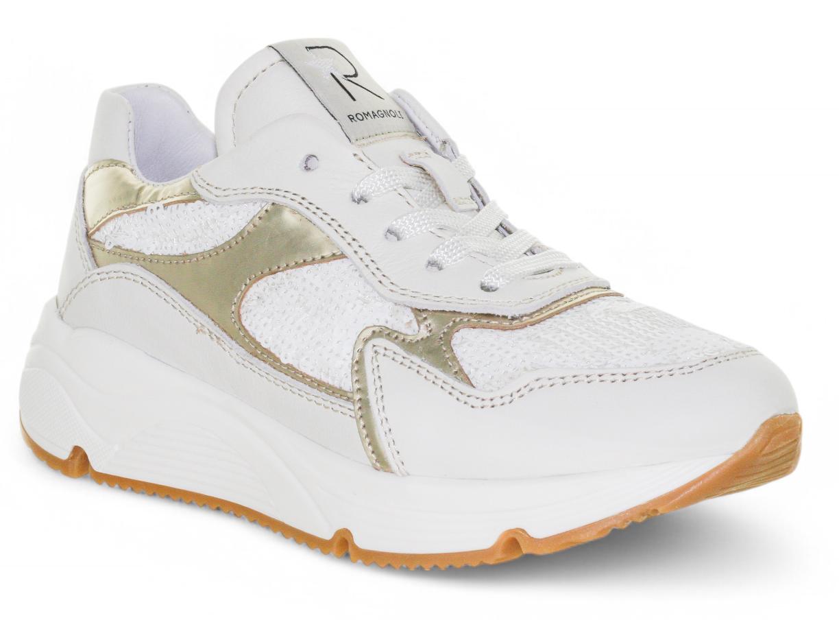 Romagnoli Sneaker - Romagnoli Kinderschoenen - Ecru | 6886 Capsule