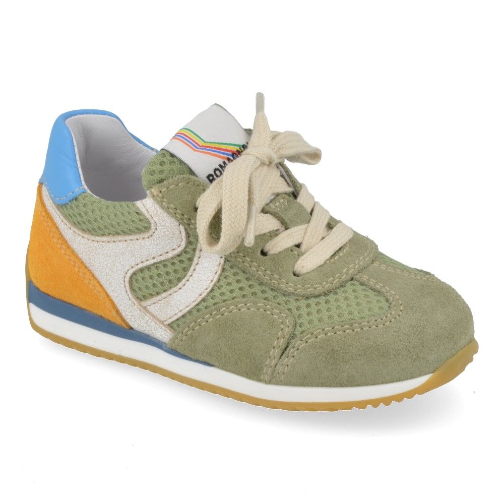 Romagnoli Sneaker - Romagnoli Kinderschoenen - Groen | 8730R084
