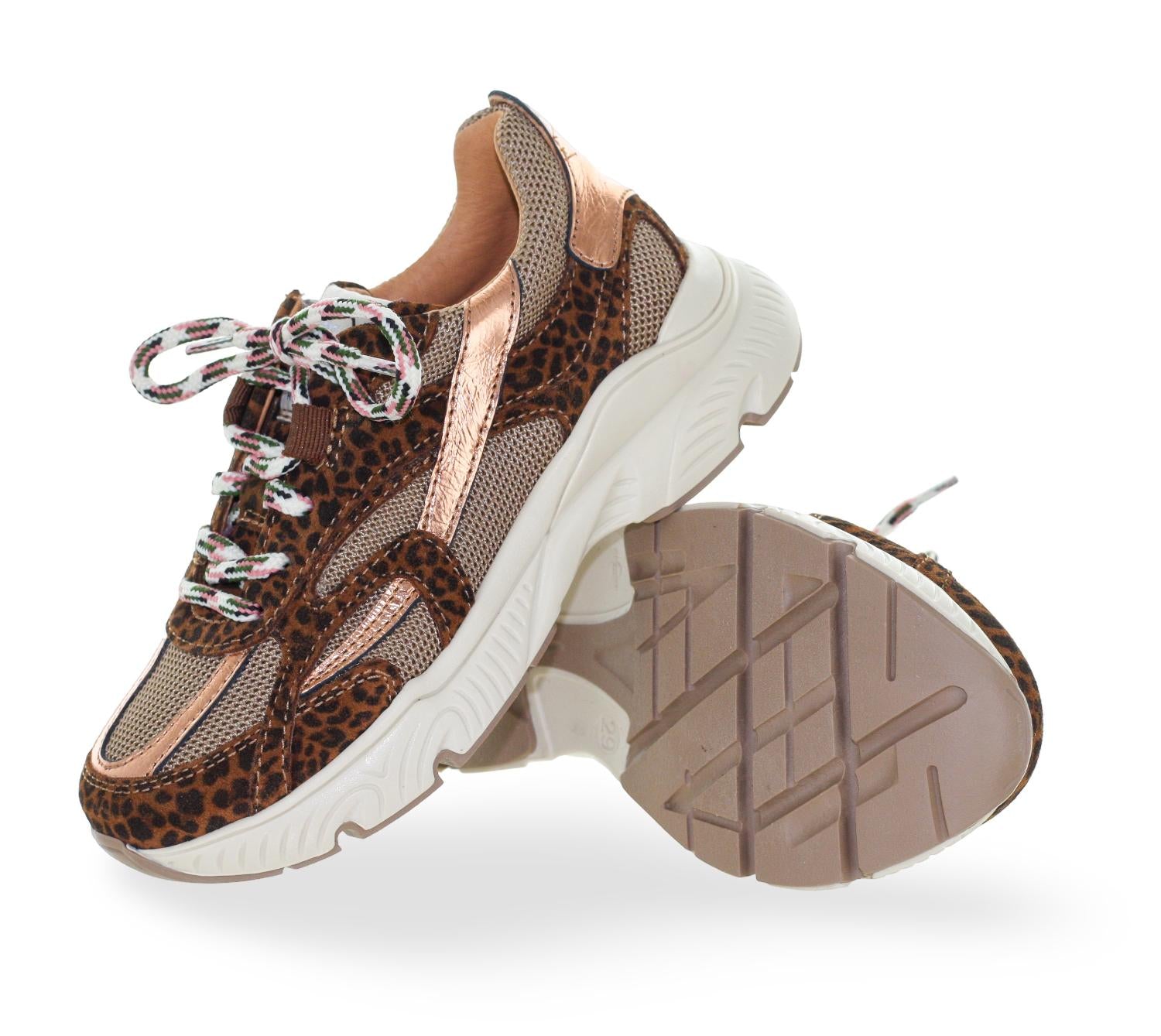 Romagnoli Sneaker - Romagnoli Kinderschoenen - Luipaard | 9805R210