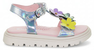 Rondinella Sandaal - Rondinella Kinderschoenen - Zilver | 0115-1