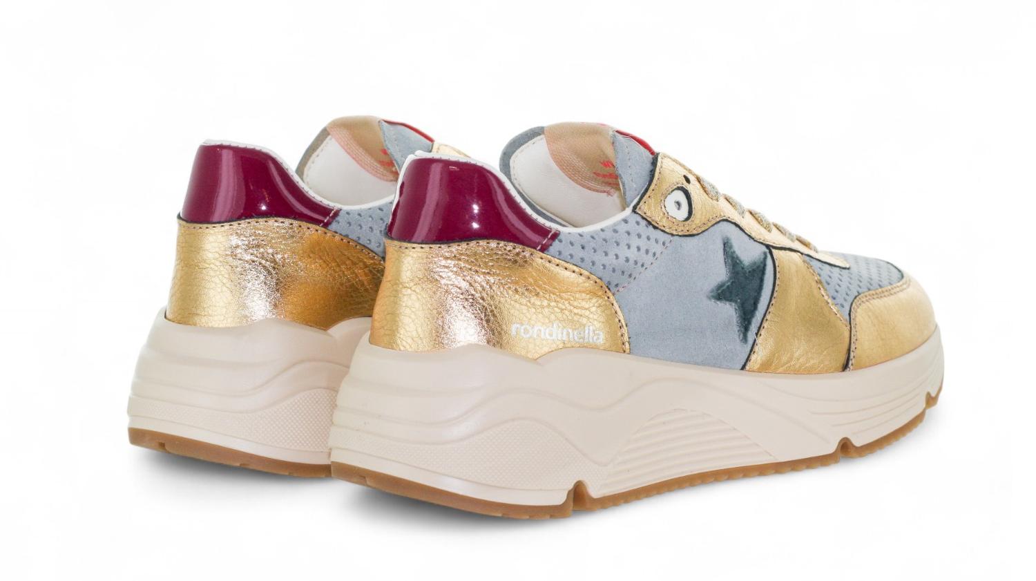 Rondinella Sneaker - Rondinella Kinderschoenen - Goud | 12263I