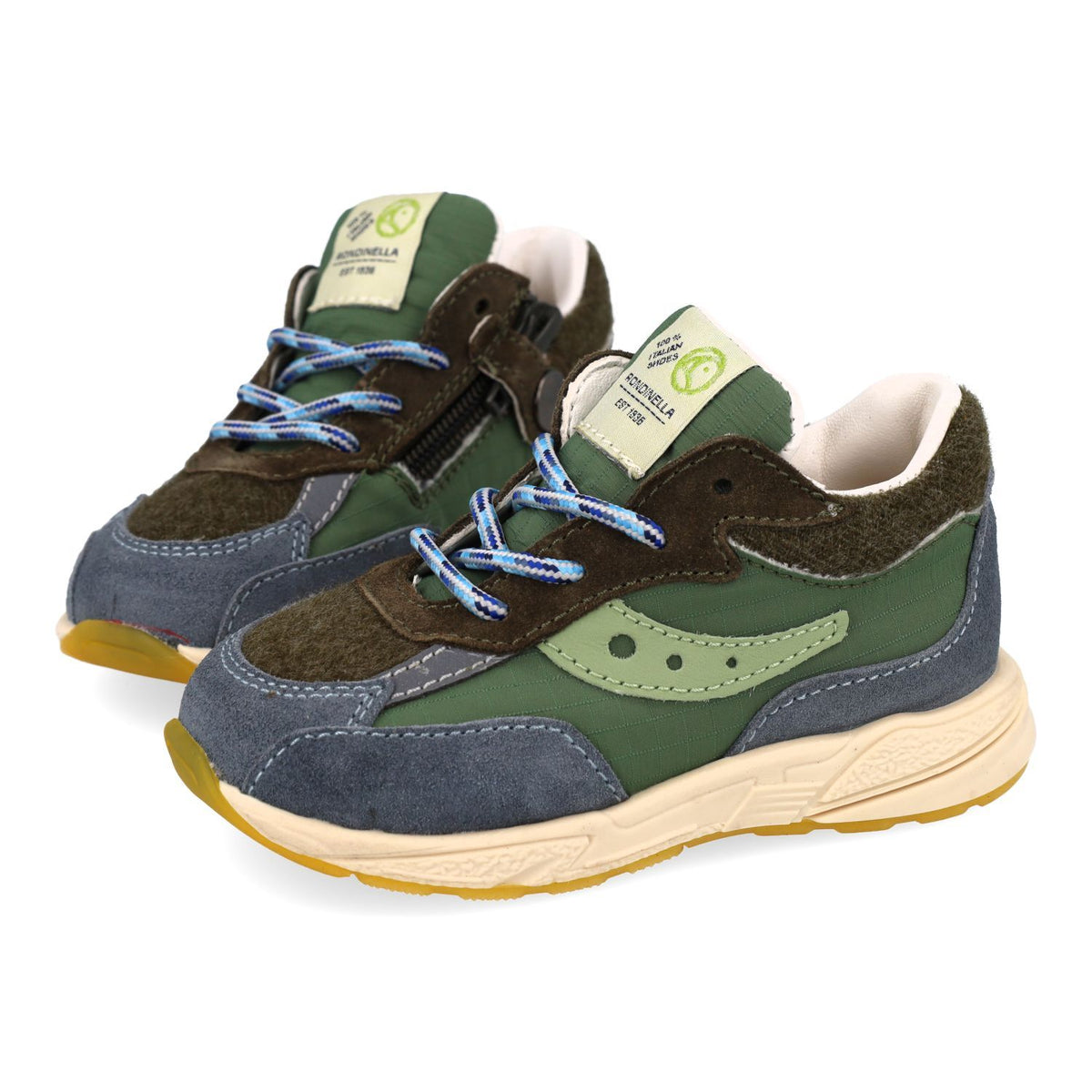 Rondinella Sneaker - Rondinella Kinderschoenen - Groen | 4829