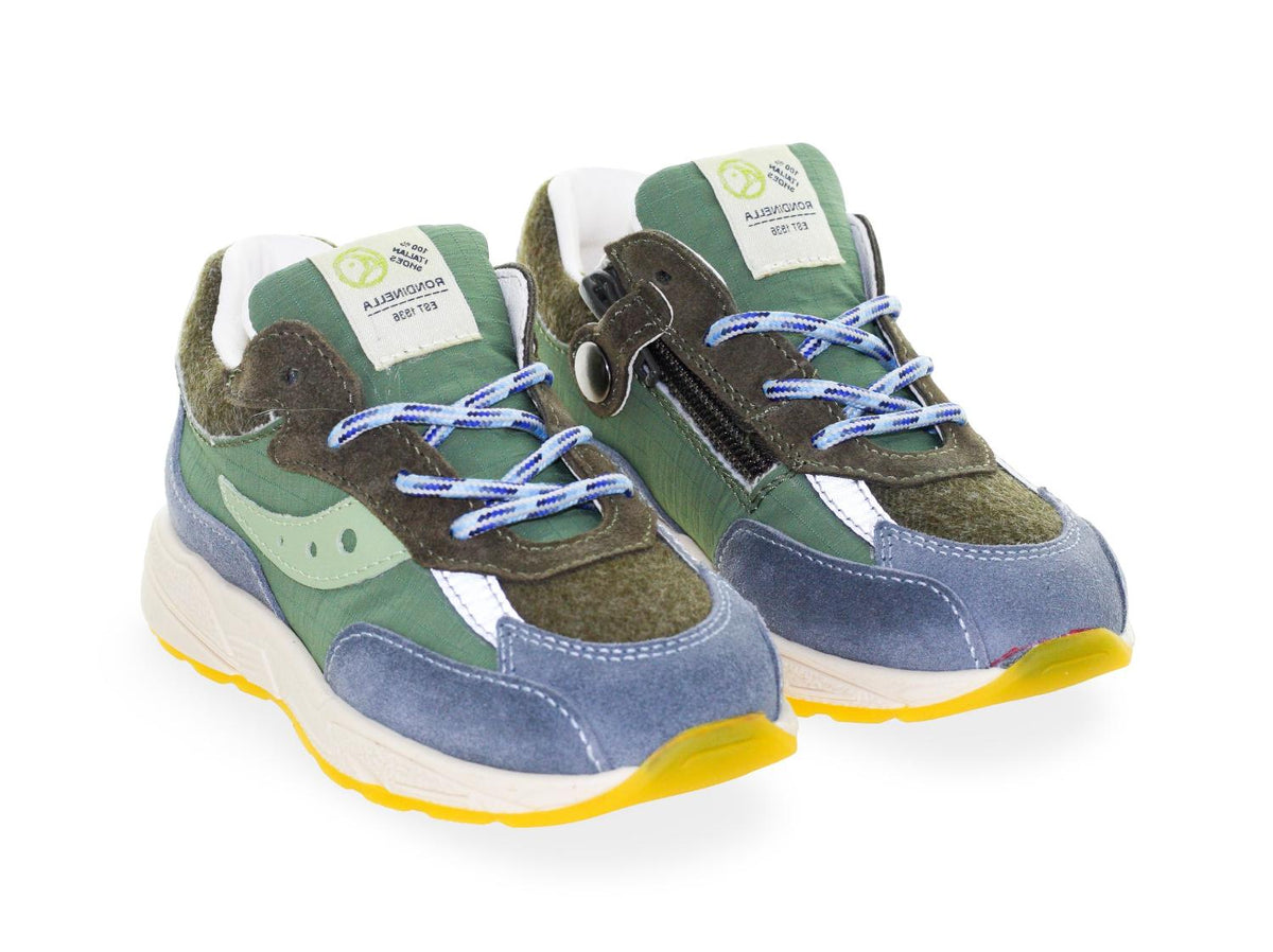 Rondinella Sneaker - Rondinella Kinderschoenen - Groen | 4829
