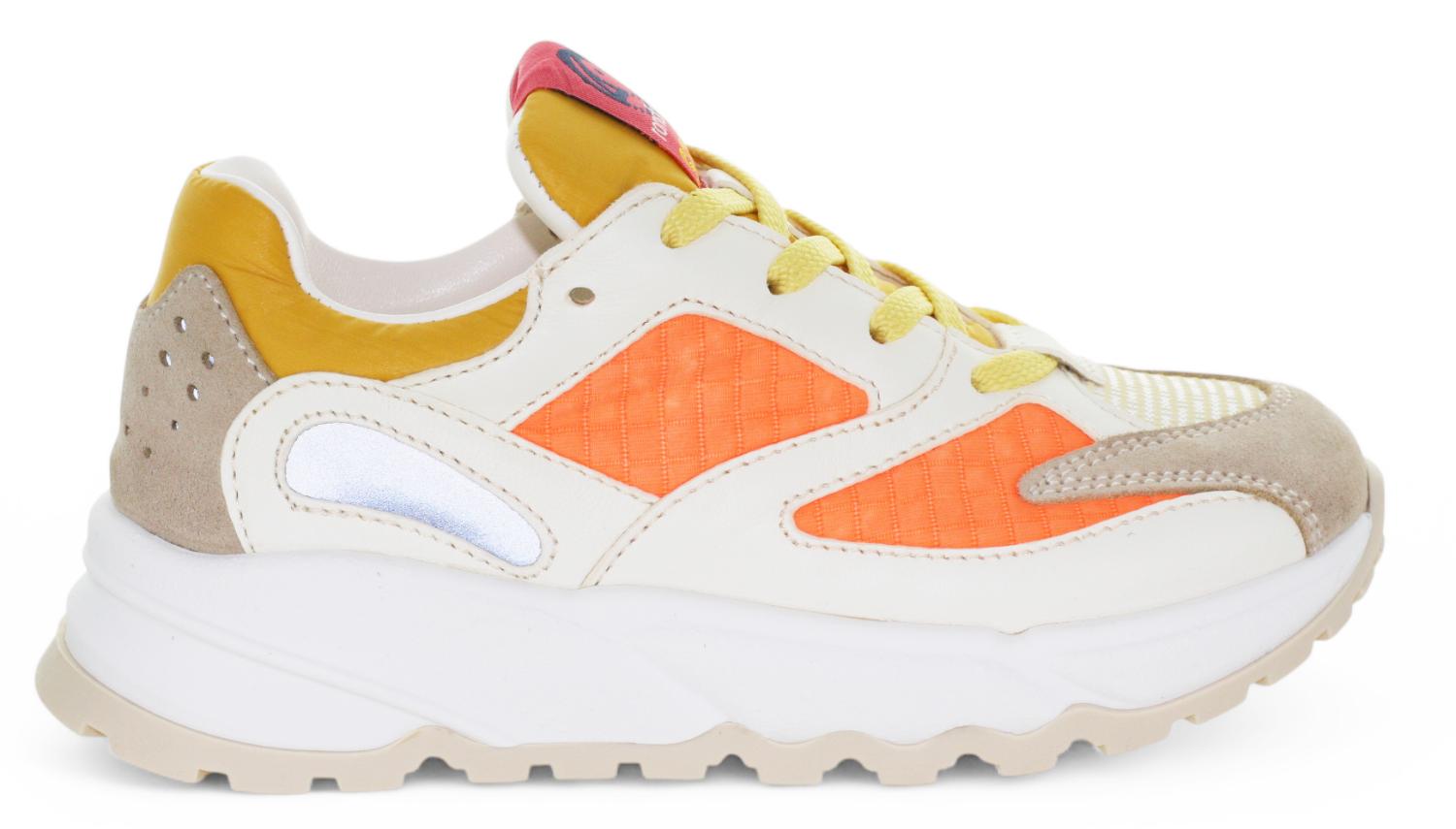 Rondinella Sneaker - Rondinella Kinderschoenen - Oranje | 11995 – Maxime  schoenen