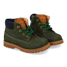 Rondinella Veterboot - Rondinella Kinderschoenen - Groen | 4432-4N