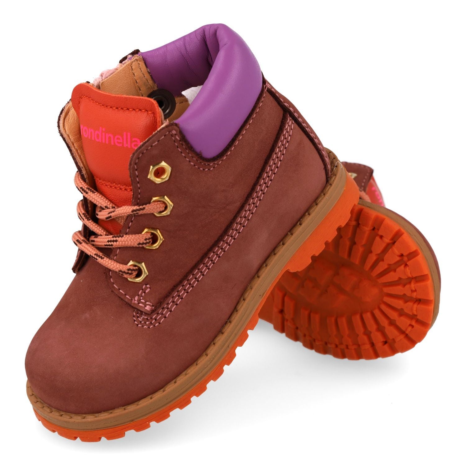 Rondinella Veterboot - Rondinella Kinderschoenen - Roze | 4432-4N