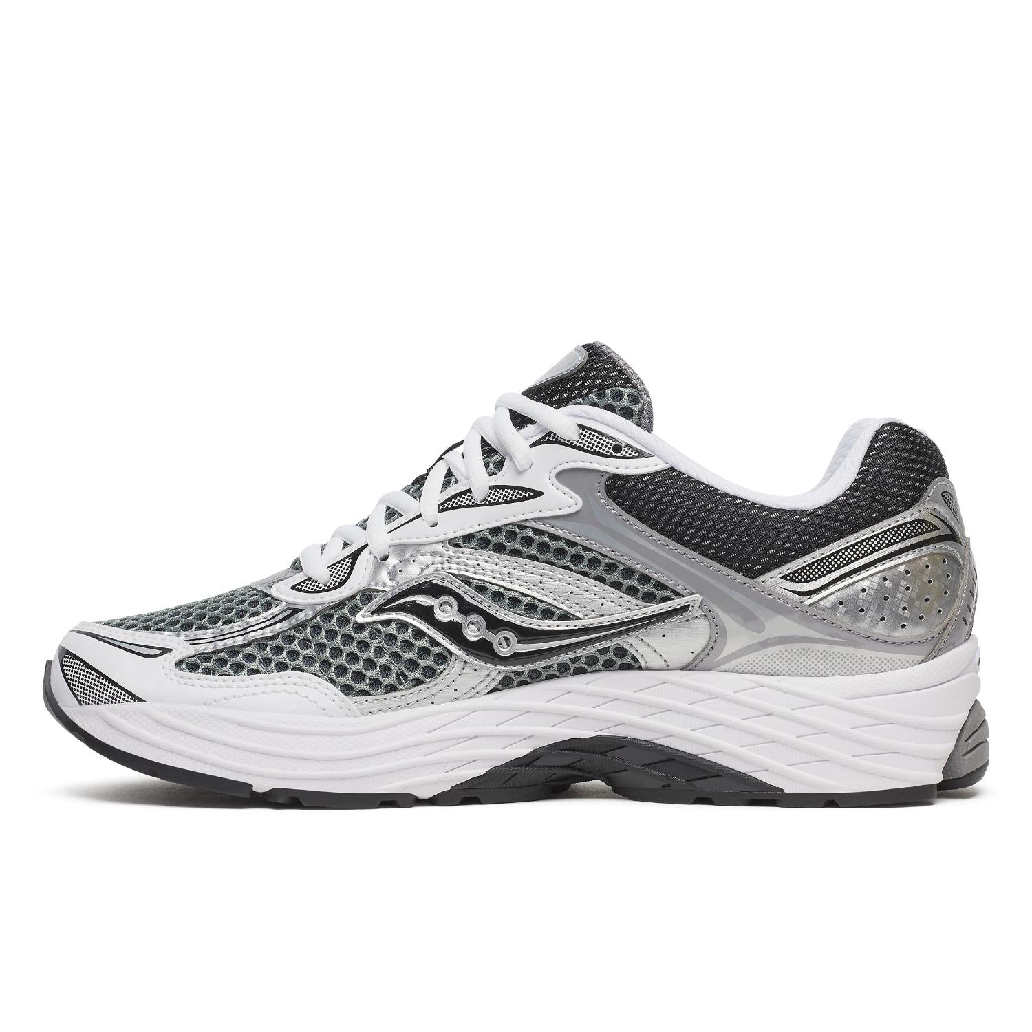 Saucony Sneaker - Saucony Damesschoenen - Grijs | Pro Grid Omni 9 Grey/Silver
