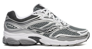Saucony Sneaker - Saucony Damesschoenen - Grijs | Pro Grid Omni 9 Grey/Silver