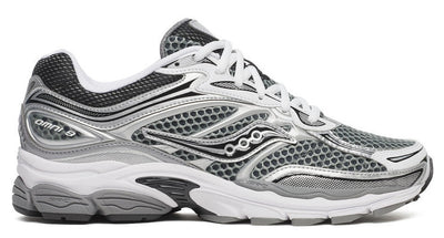 Saucony Sneaker - Saucony Damesschoenen - Grijs | Pro Grid Omni 9 Grey/Silver