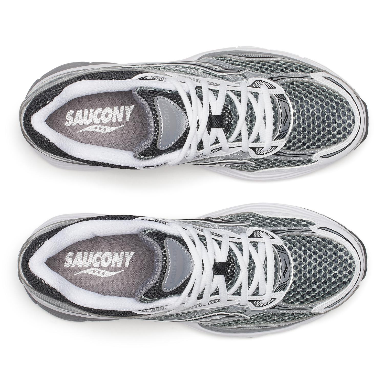 Saucony Sneaker - Saucony Damesschoenen - Grijs | Pro Grid Omni 9 Grey/Silver