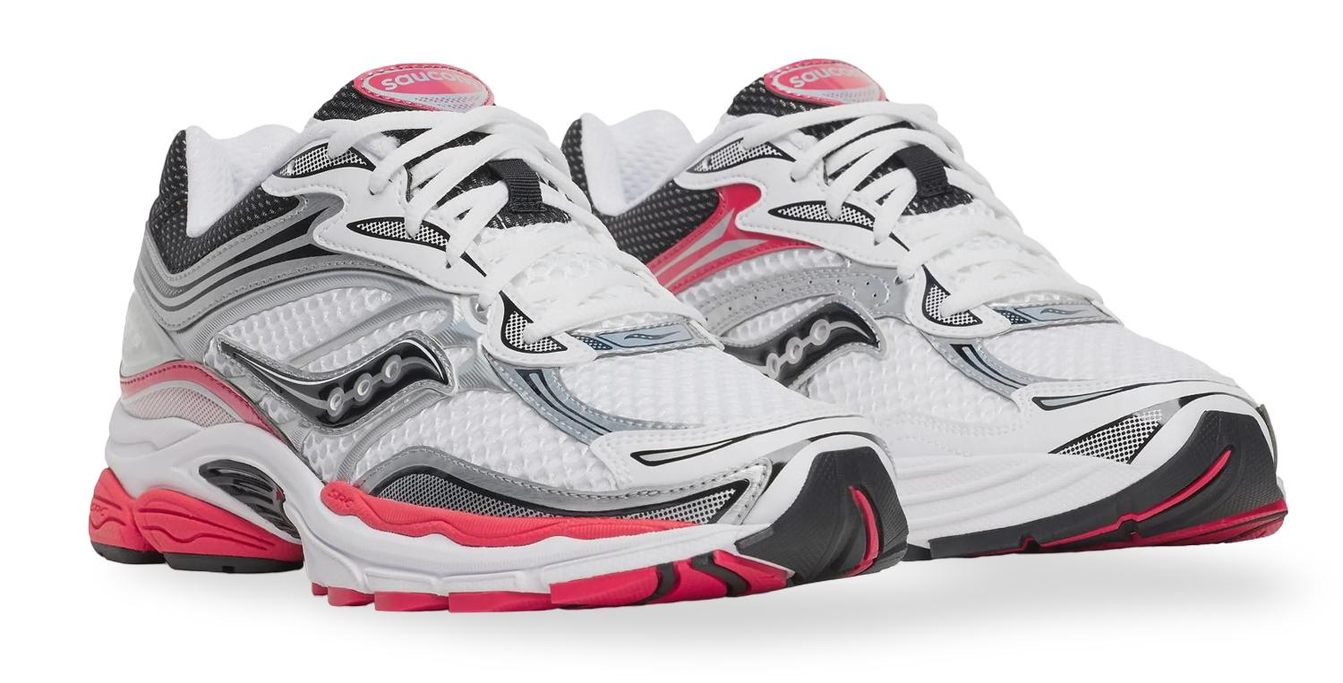 Saucony Sneaker - Saucony Damesschoenen - Rood | Pro Grid Omni 9 White/Red