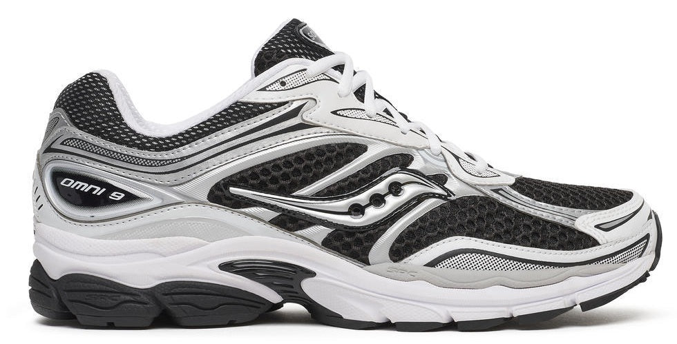 Saucony Sneaker - Saucony Damesschoenen - Zwart | Pro Grid Omni 9 Black/White