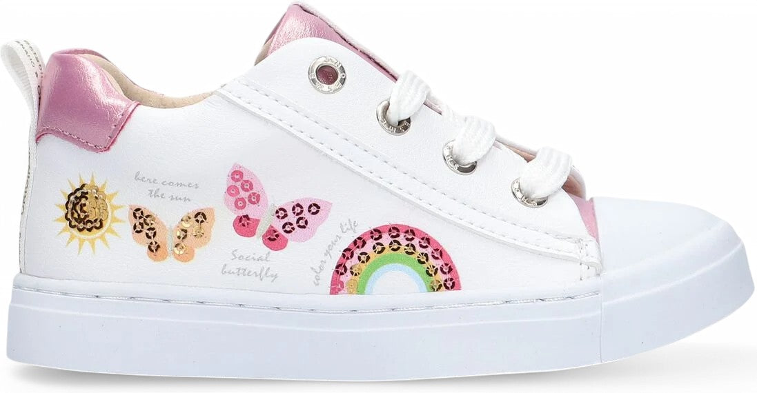 Shoesme Sneaker - Shoesme Kinderschoenen - Wit | SH24S003-A