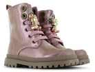 Shoesme Veterboot - Shoesme Kinderschoenen - Roze | NT26W007-F